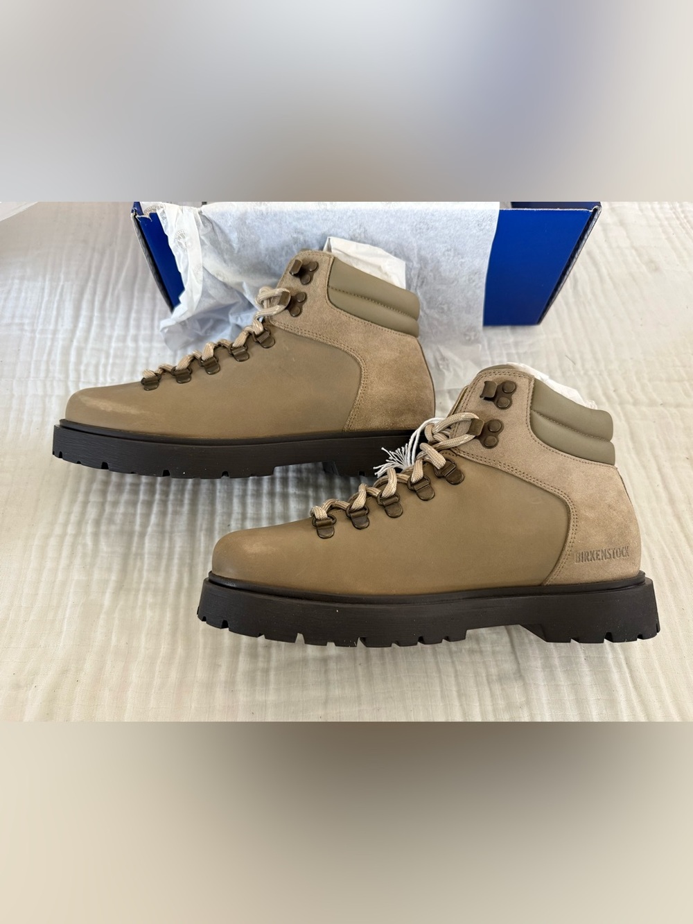 NWT Birkenstock Jackson Nubuck-Suede Leather Boot Size 38 Medium/Narrow